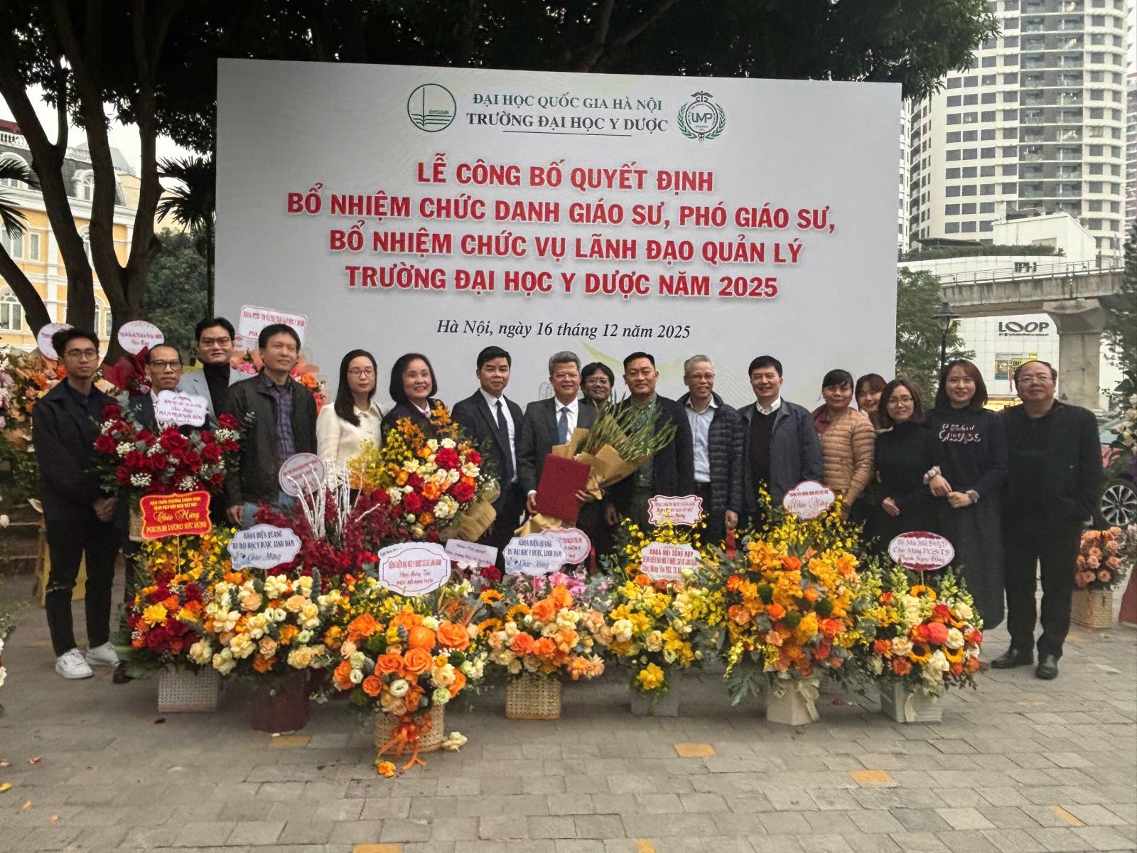 PGS. TS. Phạm Ngọc Đông tại buổi công bố và trao quyết định bổ nhiệm chức danh giáo sư , phó giáo sư và chức vụ lãnh đạo, quản lý trường Đại học Y dược năm 2025